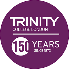 Logo Trinity. Cursos para cubrir todas la necesidades y cursos de inglés online ofertados en academia de inglés online Estualia.