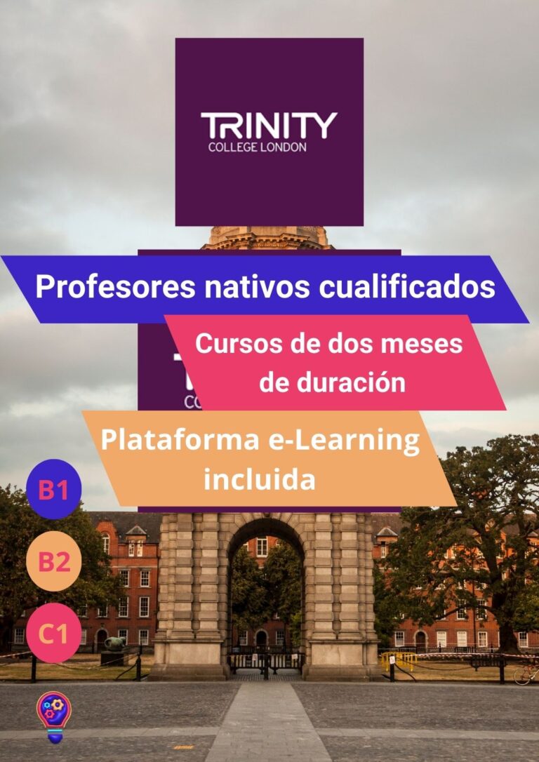 Trinity. Cursos para cubrir todas la necesidades y cursos de inglés online ofertados en academia de inglés online Estualia.