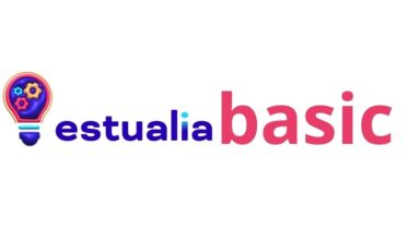 Logotipo Estualia basic. Academia de inglés y cursos de inglés online Estualia.