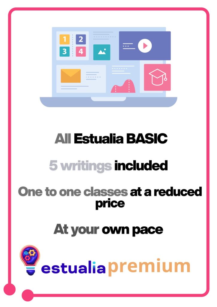 EN Premium Estualia logo. English academy and online English courses Estualia.