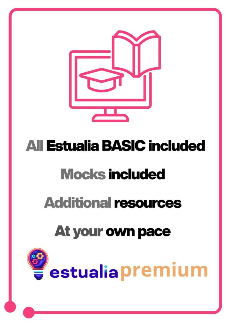 EN Premium Estualia logo. English academy and online English courses Estualia.