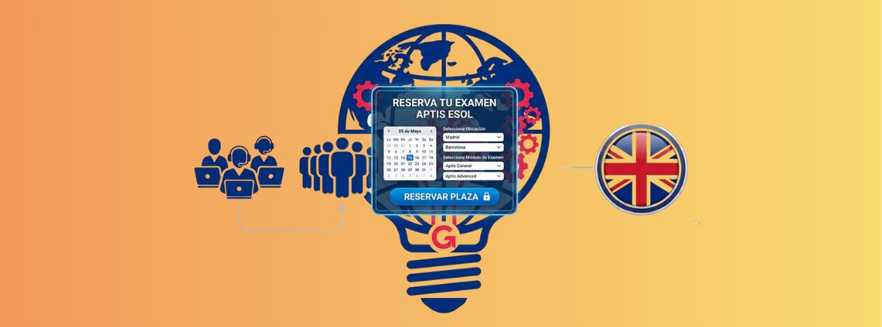 Reservar plaza Aptis ESOL. Cursos de inglés online Estualia